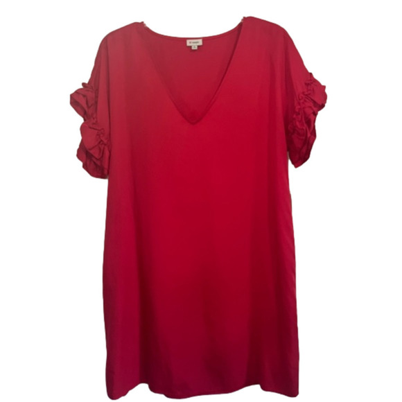 NWT Cremieux Red Dress Size S - Picture 1 of 9